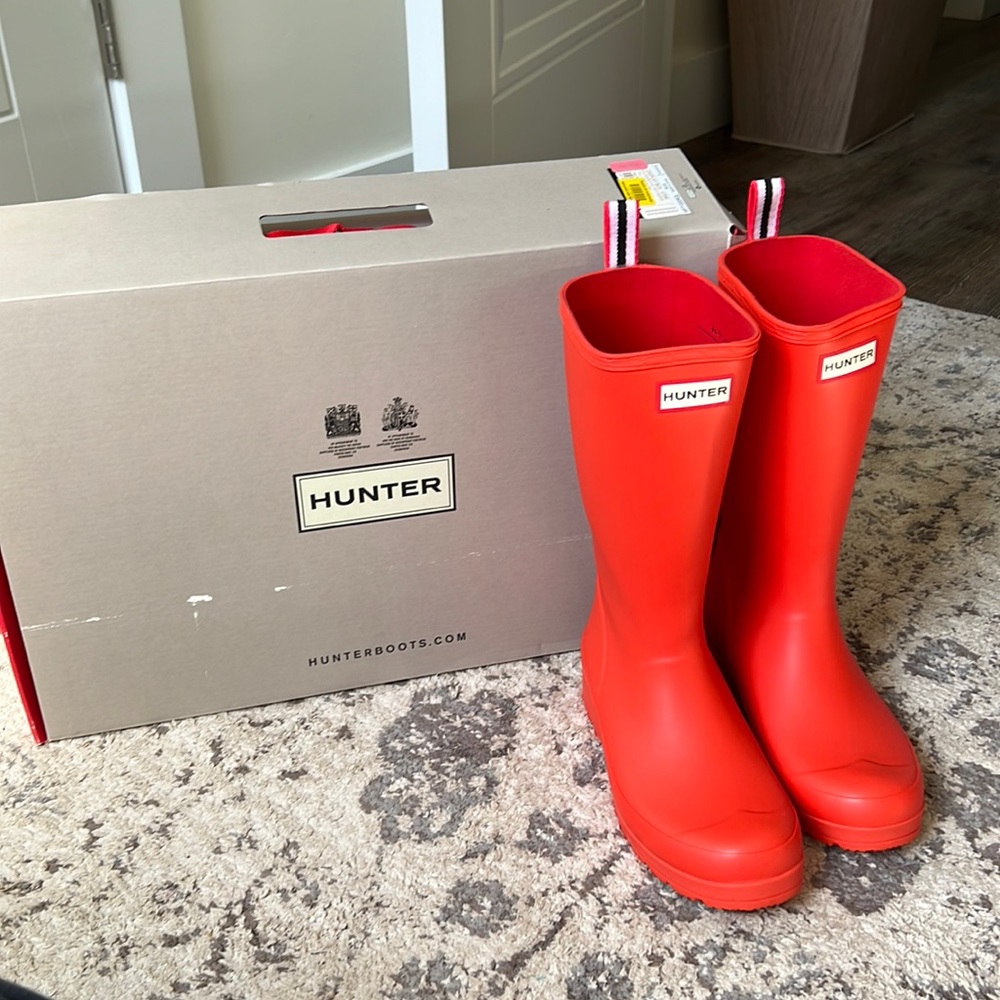 Hunter rain boots